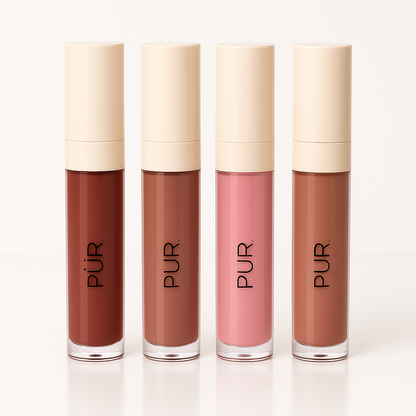 PÜR Glossy Lip Tint Plumping Tinted Lip Oil