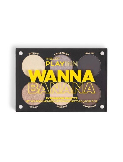 Inglot - PlayInn Wanna Banana Eyeshadow Palette