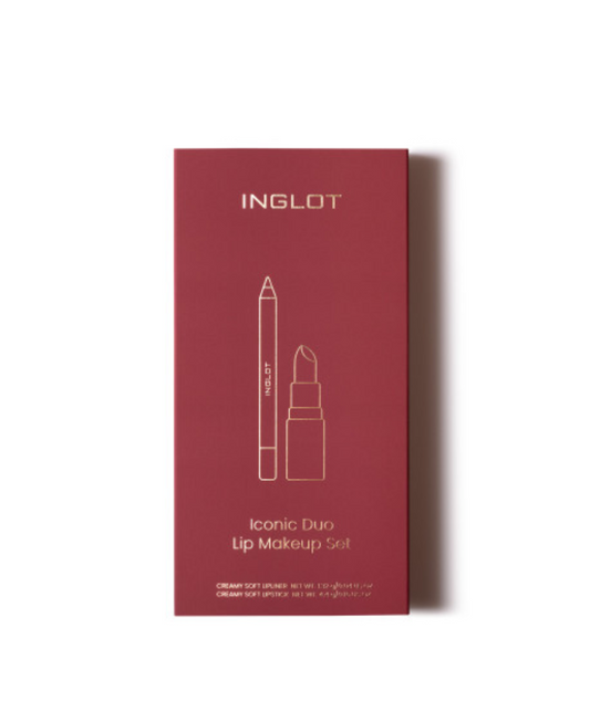 Inglot Iconic Duo Lip Make Up Set