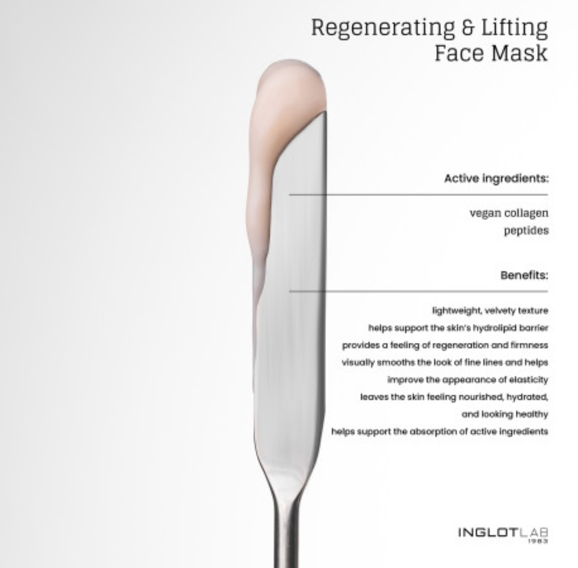 Inglot Lab - Regenerating & Lifting Face Mask