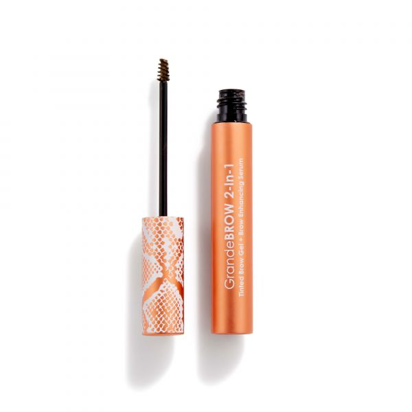 Grande Cosmetics GrandeBROW 2-In-1 Tinted Brow Gel + Brow Enhancing Serum | Light