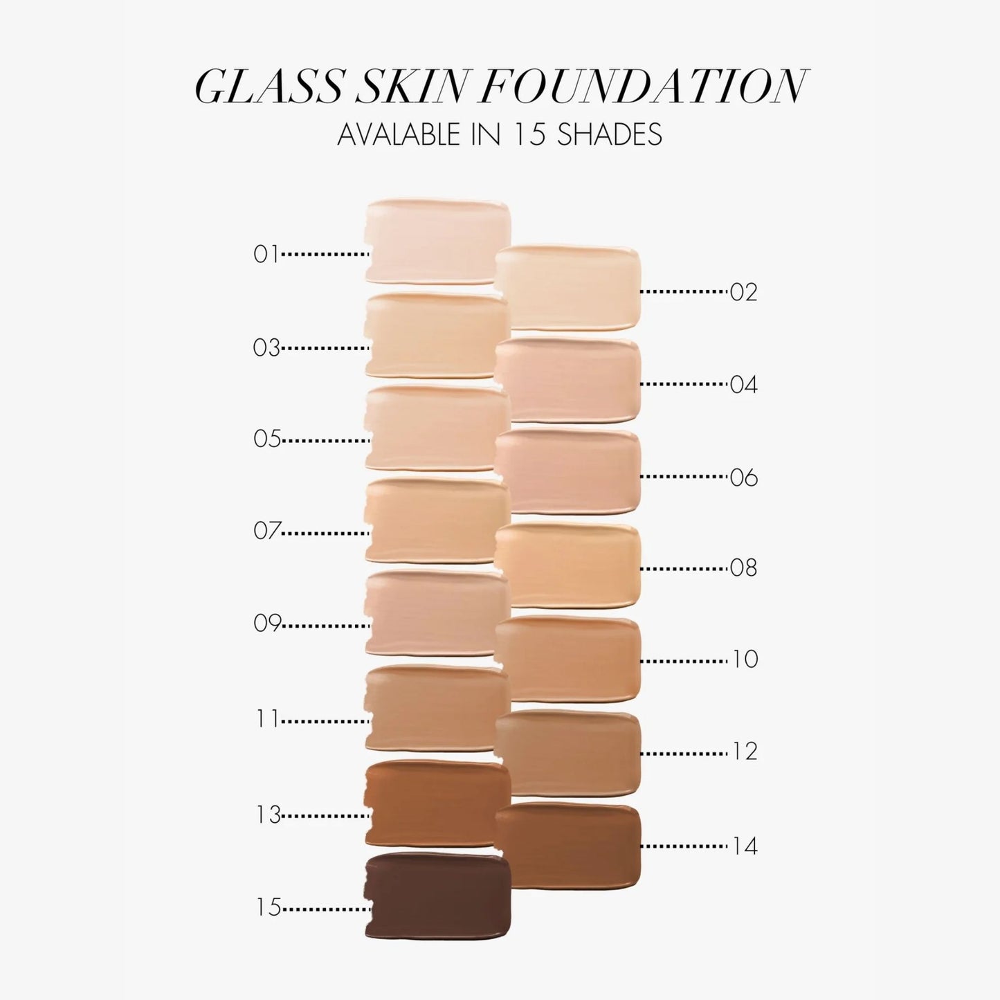 Sweed Beauty Glass Skin Foundation